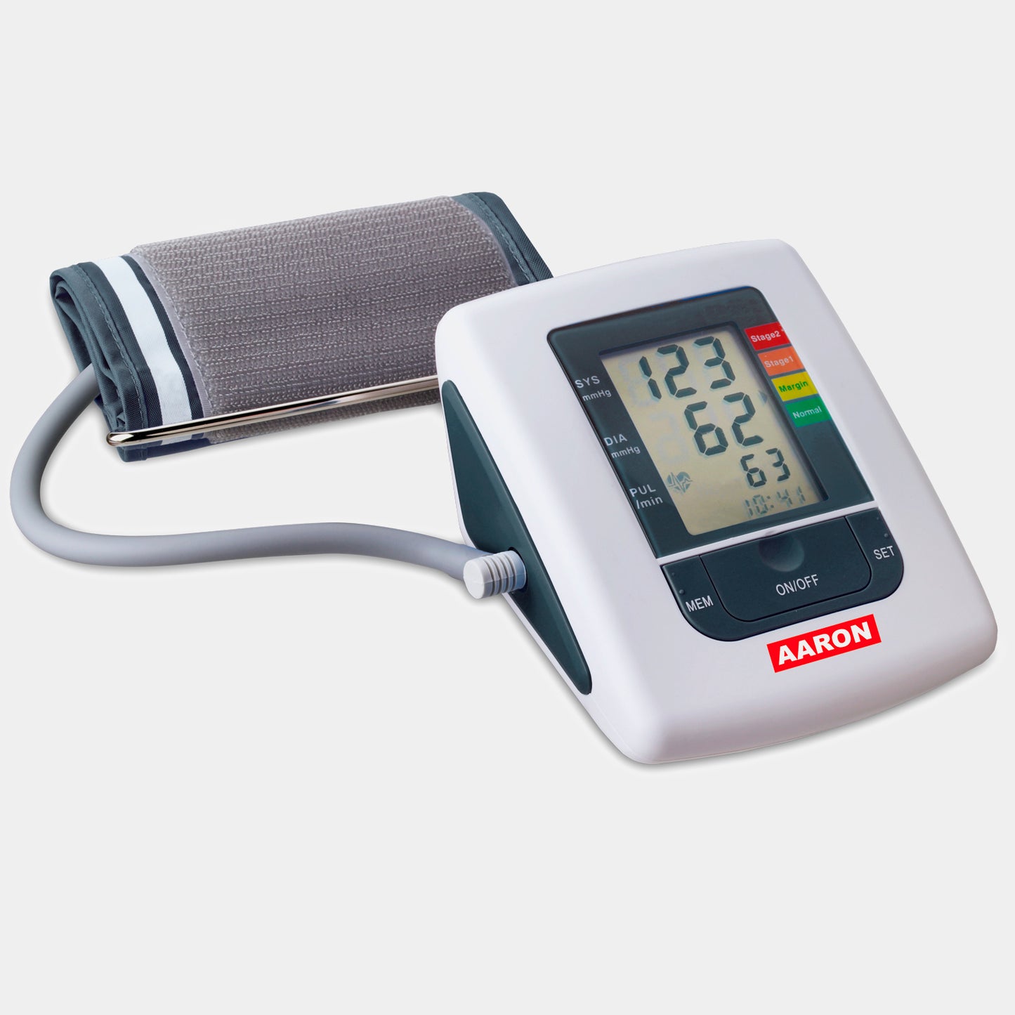 Tensiometro digital de brazo AARON® | arm, con tecnología de medición ascendente. Memoria de hasta 80 mediciones. - AARON