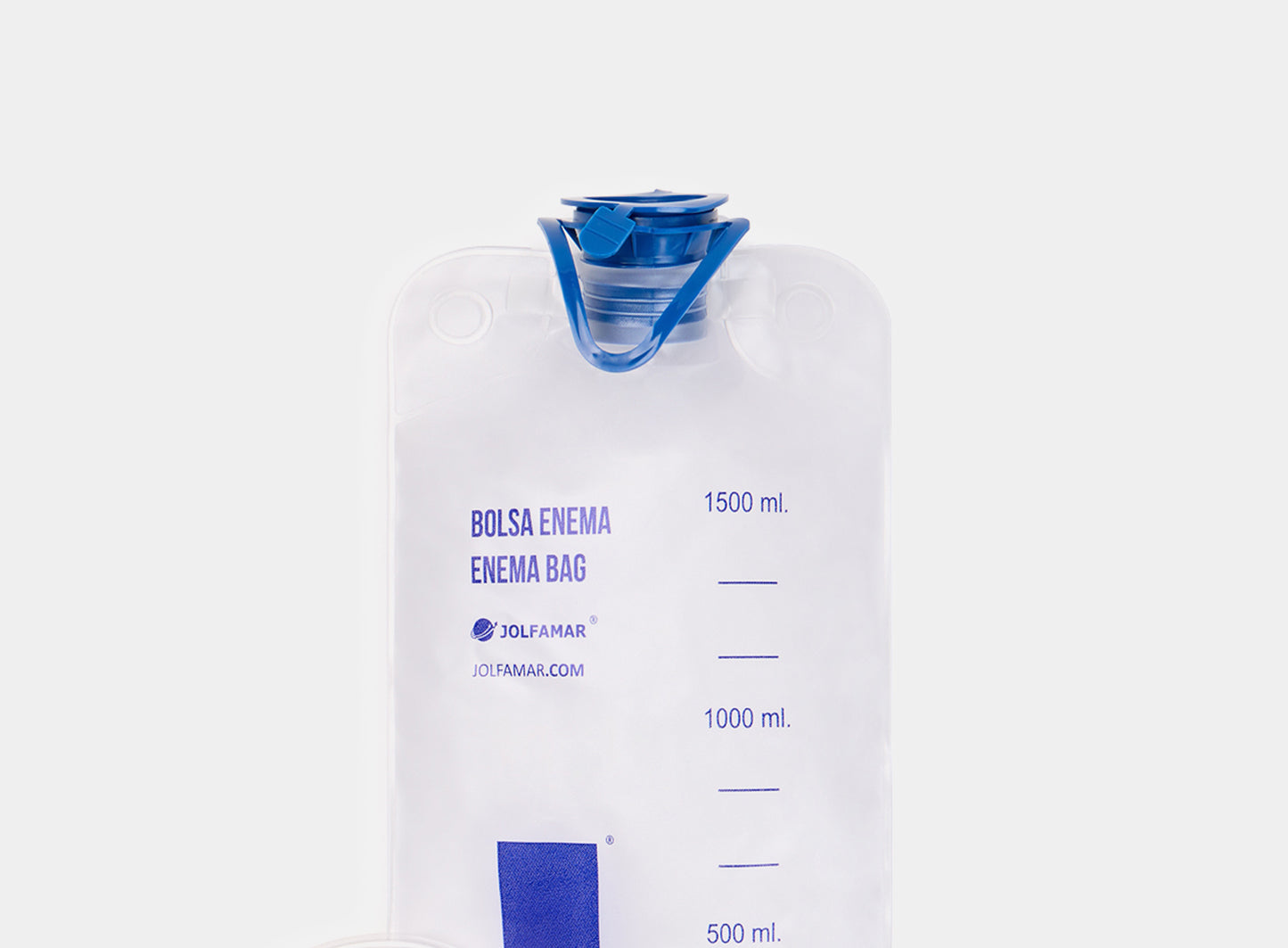 Bolsa de enema AARON® para el hogar, 1500ml. Kit de Enema para aliviar el estreñimiento. 1U. Envasada individualmente y Esterilizada. - AARON