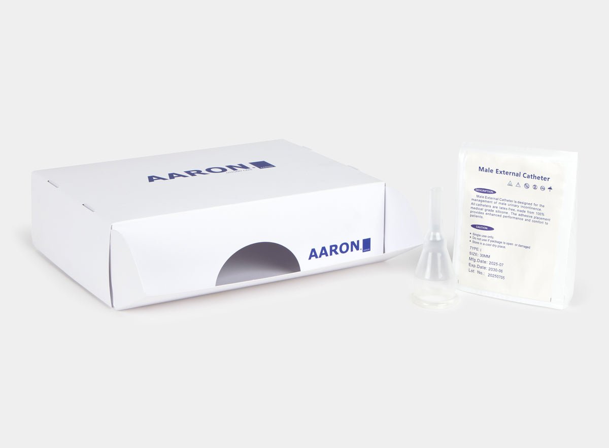 Colector urinario externo para pene de silicona AARON® - AARON