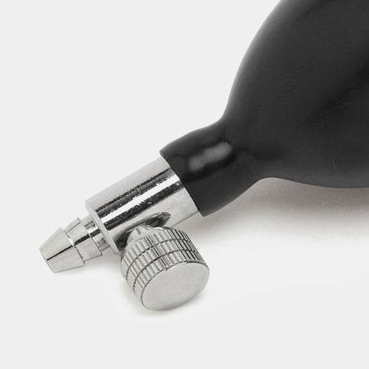 Pera de Goma para tensiómetro aneroide AARON® | con válvula regulable. - AARON