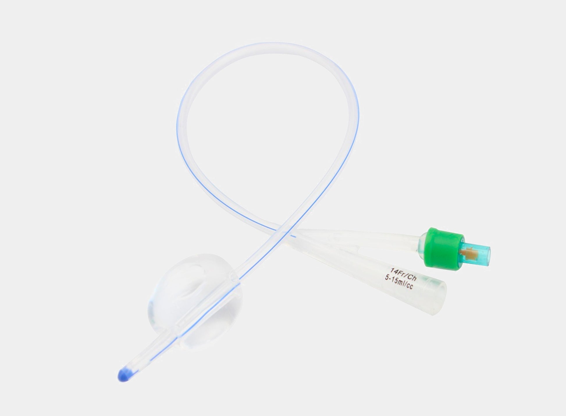 Sonda Urológica AARON® 2 vías de silicona. 1 unidad. - AARON