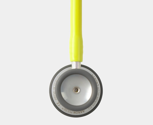 Fonendoscopio doble campana AARON® Pulse® (Lemon Lime) - AARON