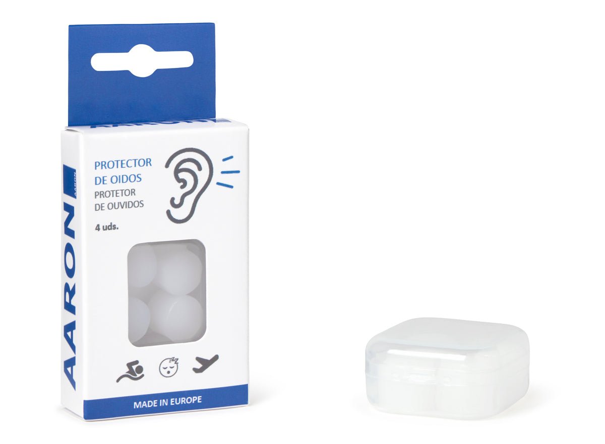 Tapones para los oídos de silicona moldeables AARON® (3 cajas de 4 tapones) - AARON